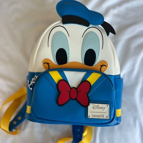 Loungefly Disney Donald Duck Mini Backpack - Picture 1 of 7